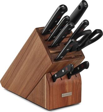 Wüsthof Wusthof Gourmet 10Pc Knife Block Set With $28 Credit