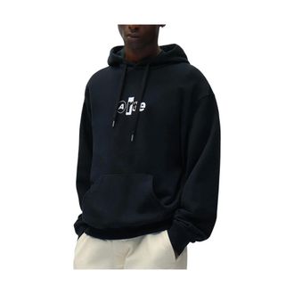 Arte Hoodies & sweatvesten, Heren, Zwart, S, Katoen, Collage Logo Hoodie