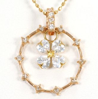 C&A Unbranded pink gold yellow gold yellow gold (18K) pink gold (18K) Necklace (Pre-Owned)