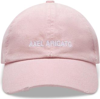 Axel Arigato AA Logo Cap - unisex - Petten - Roze - ONE Size - Katoen - Accessoires