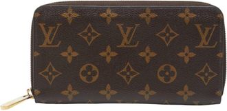 Louis Vuitton Brown Rose Ballerine Pvc Leather Long Wallet (Bi-Fold) (Pre-Owned)