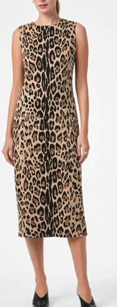 Trina Turk Dame Sleeveless Midi Dress In Jaguar Knit Jacquard