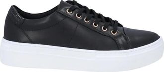 Vagabond Zoe Platform - Dames - Sneakers - Zwart - 41 EU - Leer - Schoenen