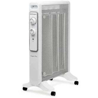 Orbegozo Radiador De Mica Orbegozo Rmn 1530, Termostato De Temperatura Ambiente Regulable, 2 Potencias De Calor