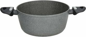 Tognana Cazuela Con 2 Asas, Di&aacute;metro 24 Cm, Tognana Mythos Gris M&aacute;rmol Para La Cocina