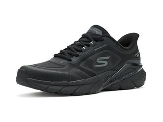 Skechers Skech Cage Hands Free Slip-In Mens Shoes Black/Black : 11.5 D - Medium, Textile