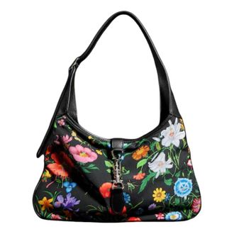 Gucci (WMNS) Gucci Jackie 1961 Medium Shoulder Bag Black Multicolor 863136-FAF7O-1046