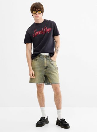 Deus Mens La Magie denim short