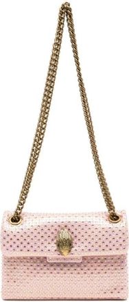 Kurt Geiger Mini Kensington Bag - Dames - Schoudertassen - Roze - ONE Size - Tassen