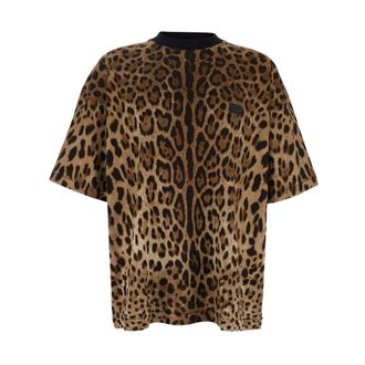 Dolce & Gabbana Heren, Tops, Veelkleurig, Maat: XS Katoen