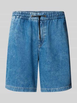 Boss Orange by Hugo Boss BOSS Orange Regular Fit Jeansshorts mit elastischem Bund Modell Sandrew in Hellblau, Gr&ouml;&szlig;e 36