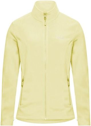Jack Wolfskin Taunus 100 Fullzip Fleecejacke f&uuml;r Damen | gelb