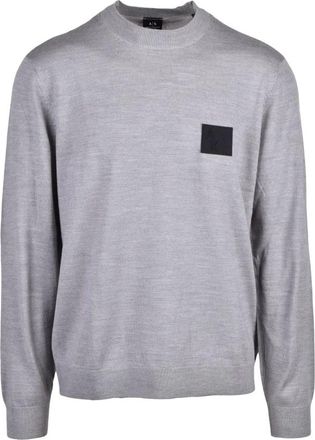 A|X Armani Exchange Maglia - Heren - Truien - Grijs - Maat: XS Wol