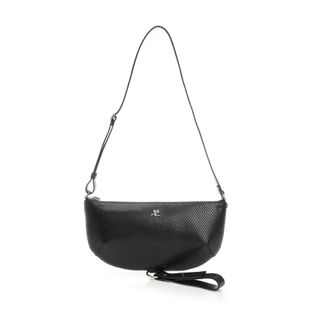 Courr&egrave;ges Eclipse Viper Bag - female - Courr&egrave;ges - Shoulder Bags - Black - ONE SIZE - Bags