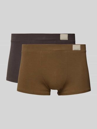 sloggi Trunks mit Teilungsnähten im 2er-Pack in Khaki, Größe S