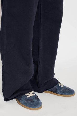 Maison Margiela Replica Sports Shoes, Womens, Navy Blue