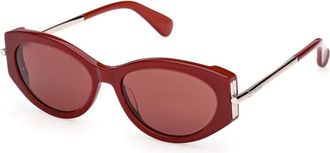 Max Mara Dames, Accessoires, Rood, Maat: 54 MM