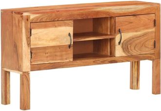 vidaXL Sideboard 116x30x66 cm Solid Acacia Wood Vidaxl