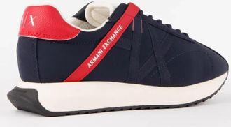 A|X Armani Exchange Navy Blauwe Urban Sneakers - Heren - Sneakers - Blauw - 41 EU - Schoenen