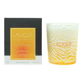 Lalique Le Soleil Chiang Mai Thailande Perfumed Candle 190g | TJ Hughes