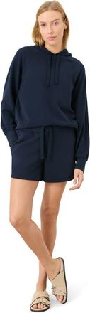 Pact CloudKnit Curved Hem Short in Navy Blue at Nordstrom, Size Xx-Large