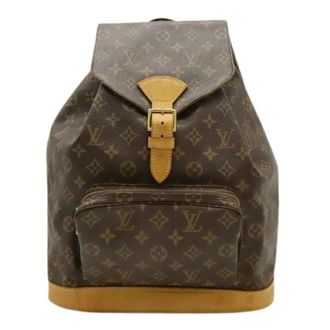 Louis Vuitton Pre-owned Backpacks, unisex, Brown, Size: ONE SIZE Pre-owned Backpack Shoulder Bag