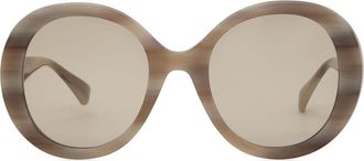 Max Mara MM0074 RENEE 20E Womens Sunglasses Brown Size 54