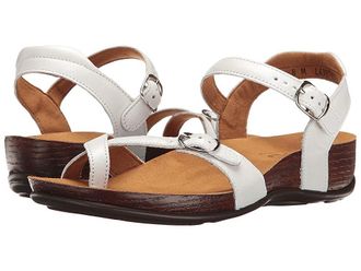 SAS Pampa Comfort Toe Loop Sandal Womens Shoes Pearl White : 10.5 M - Medium (B), Leather