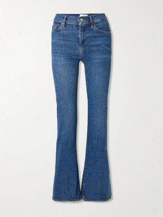 Frame Denim Jeans Svasati A Vita Media The Icon - Blu