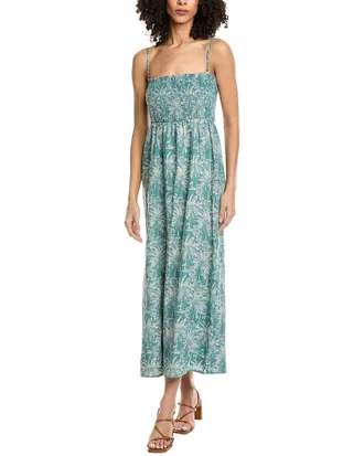 Faherty Sunrise Smocked Dress