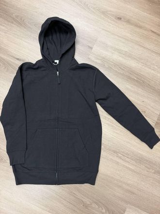 James Perse Mens Cotton Zip Up Hoodie In Black