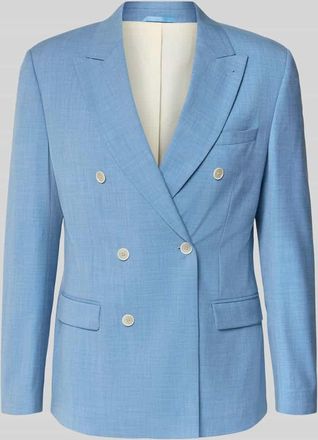 Mc Neal Slim Fit Anzugjacke mit Reverskragen in Blau, Gr&ouml;&szlig;e 102