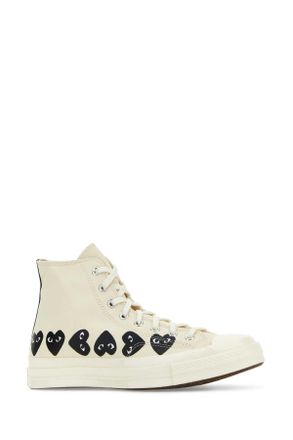 Comme Des Gar&ccedil;ons Comme Des Garcons Play Sneakers - White