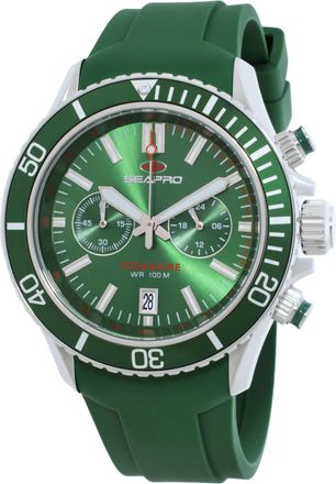 Seapro Thrash Green Dial Mens Watch SP0335