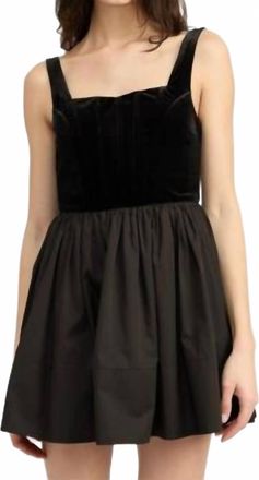 En Saison Mckenna Corset Mini Dress In Black