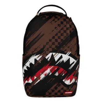Sprayground Smeared Grunge Backpack Brown Black B8556