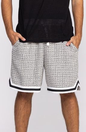 Mania Woven Bermuda Shorts in Black at Nordstrom, Size X-Large