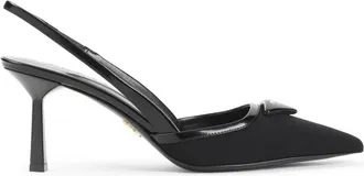 Prada Dames, Schoenen, Zwart, Maat: 37 EU Leer