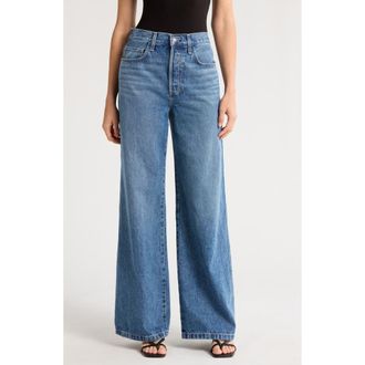Favorite Daughter The Masha High Waist Wide Leg Jeans in Long Beach at Nordstrom, Size 25