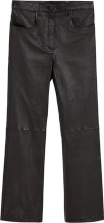 Joseph Duke lambskin trousers - women - Lambskin - 34 - Black