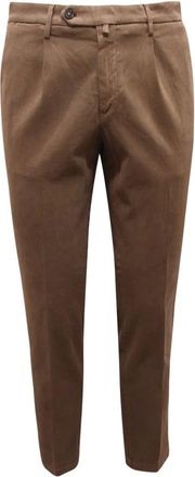 BRIGLIA 1949 Uomo, Pantaloni, Marrone, S, new