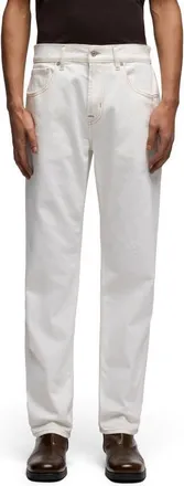 7 For All Mankind The Straight Leg Jeans in Cotton at Nordstrom, Size 33