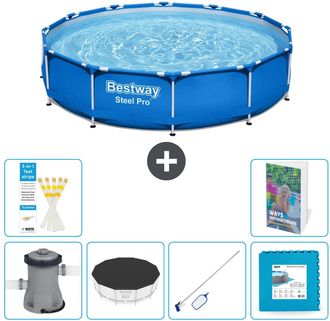Bestway Piscina Bestway Steel Pro Redonda - 366x76 Cm - 7-piezas S191