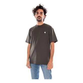 Carhartt Work in Progress Camiseta S/S Madison - Tops - Hombre - Verde - XL
