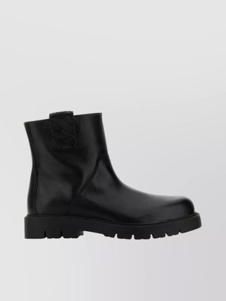 Bottega Veneta leather haddock ankle boots