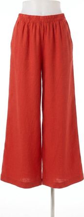Z Supply Scout Linen Pants In Chili Pepper