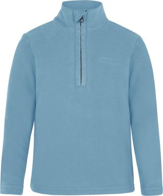 Protest Stehkragenpullover PROTEST Fleecepullover PERFECT TD, Herren, Gr. 110, blau (steel blau), Obermaterial: 100% Polyester PES., Pullover Stehkragenpullov