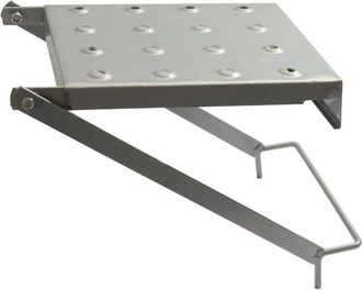 OEM Plataforma Universal Para Escaleras, Soporte De Acero, Hasta 180 Kg, Compatible Con Todas Las Escaleras - Ulisem