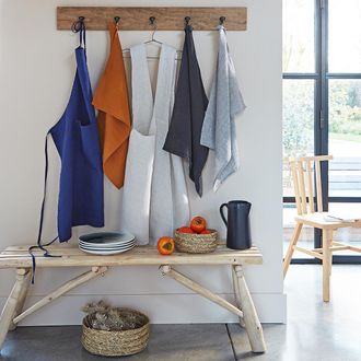 La Redoute Interieurs Japanse schort, gewassen linnen Victorine