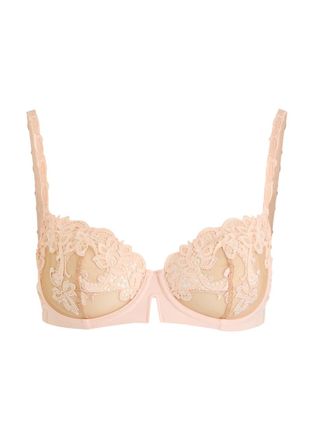 Simone Pérèle Simone PÉRÈLE Saga Guipure Lace Underwired bra - Light Pink - 36E